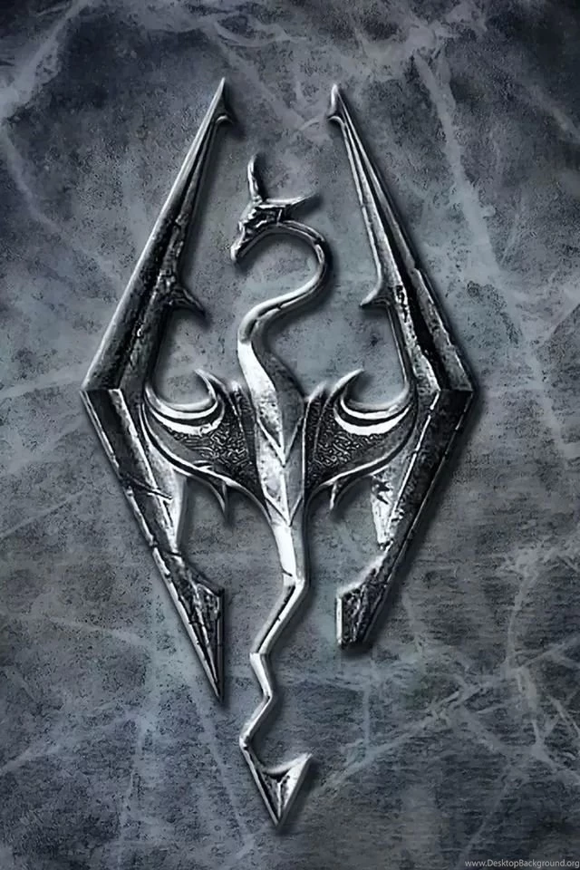 Dragon shaped Medal iPhone 4s Wallpapers Download