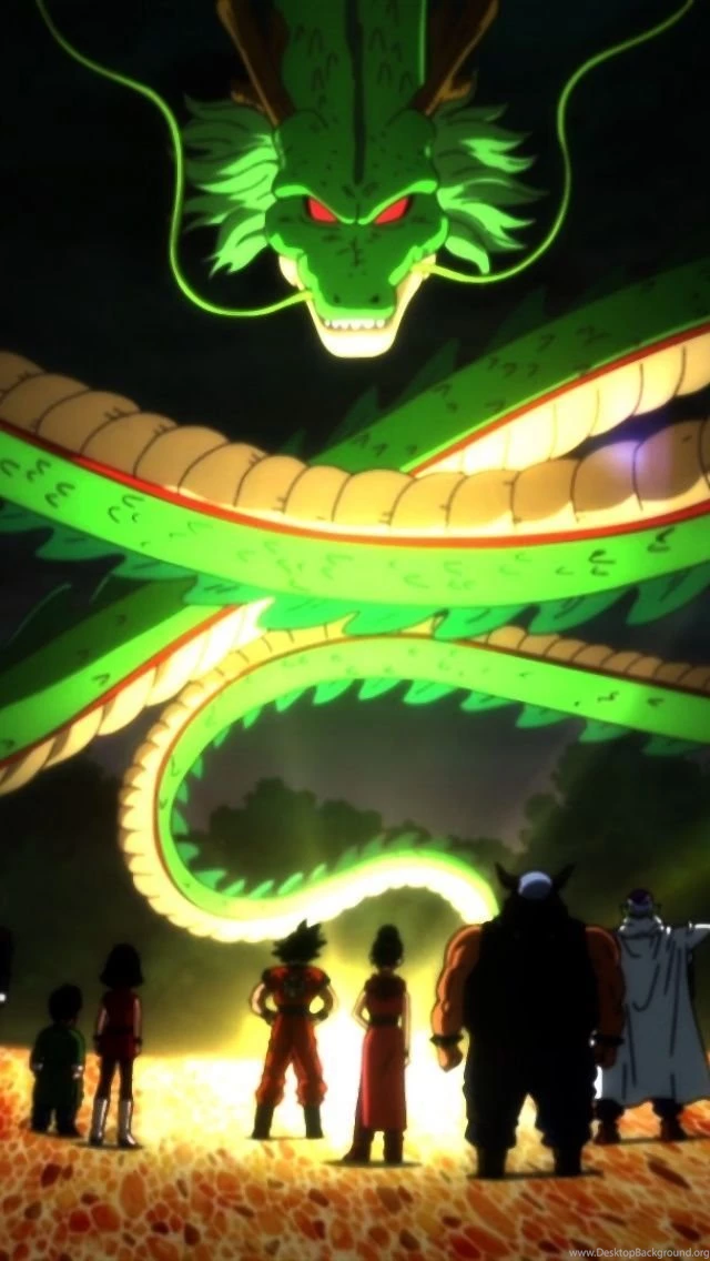 Shenron Dragon iPhone 5 Wallpapers