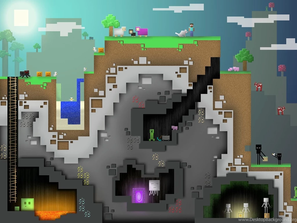Awesome Minecraft Backgrounds Desktop Backgrounds Wallpapers 12263 ...