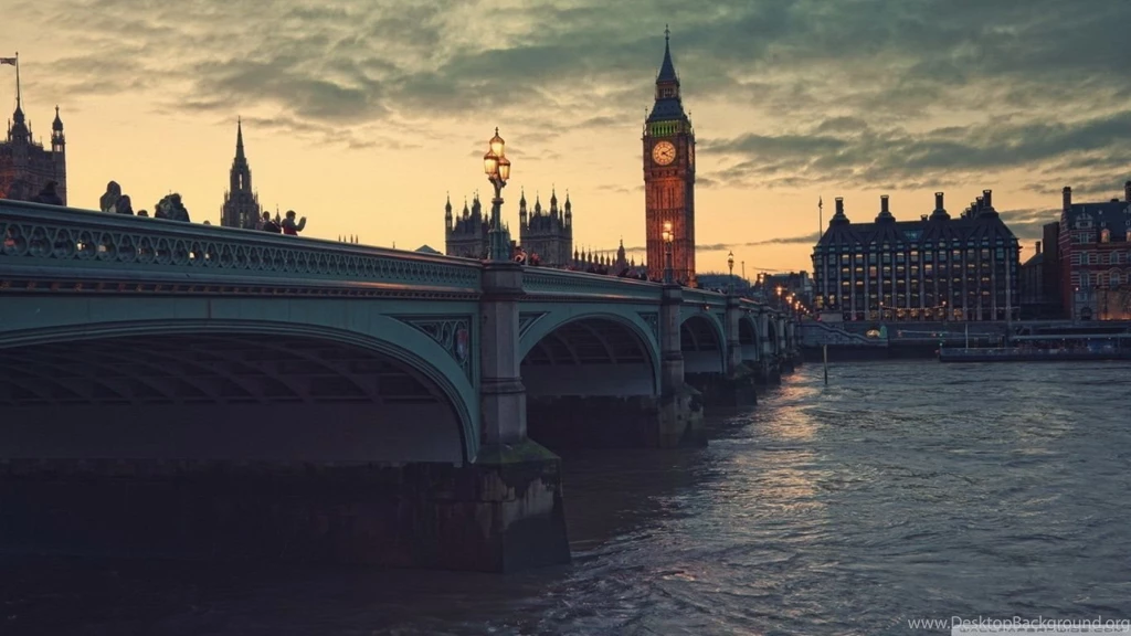 London At Dusk HD Desktop Wallpapers : High Definition : Fullscreen