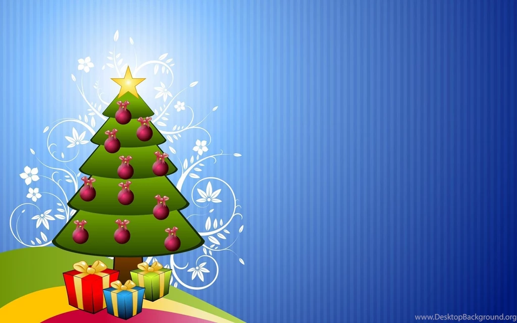 Lit Christmas Tree White Backgrounds   Invitation Templates