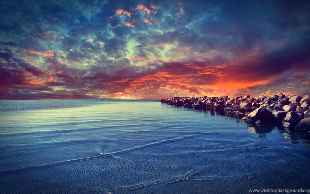 Calm Ocean Water Wallpapers