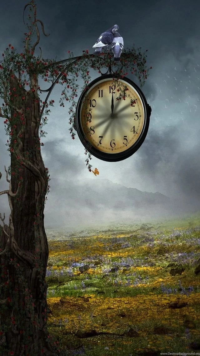 Fantasy Tree Watch iPhone 5s Wallpapers Download