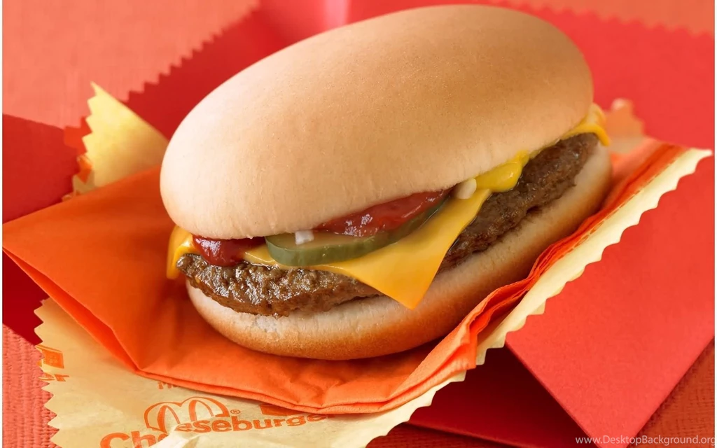 Mcdonalds Cheeseburger Sandwich Wallpapers Download