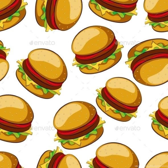 Hamburger (Patterns) Download ~ Best GFX Download