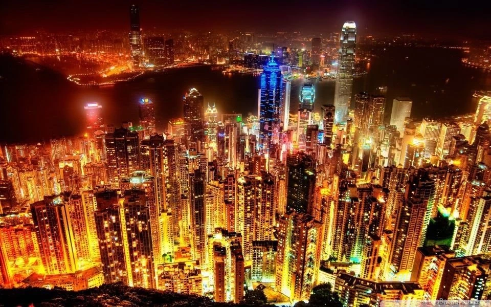 City Lights HD Desktop Wallpapers : High Definition : Fullscreen ...
