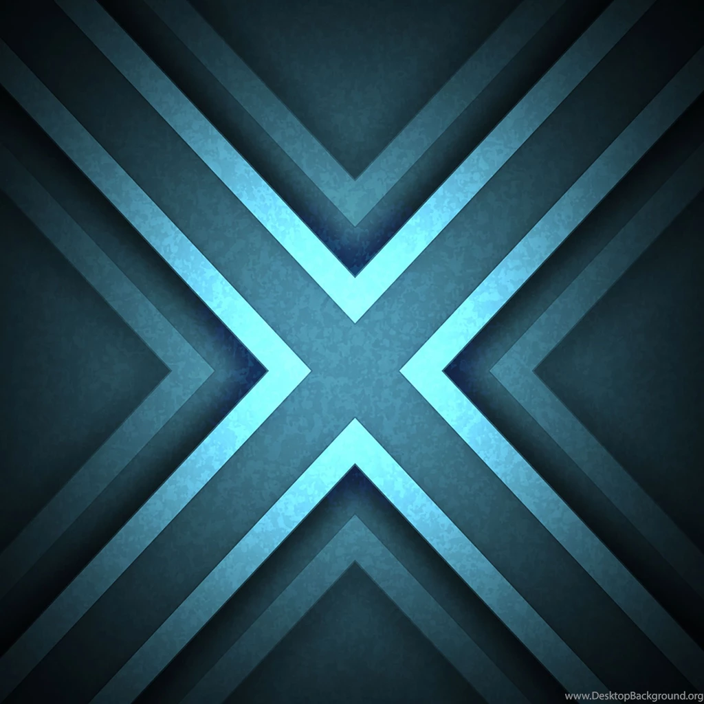 Pattern Illustration Blue Cool