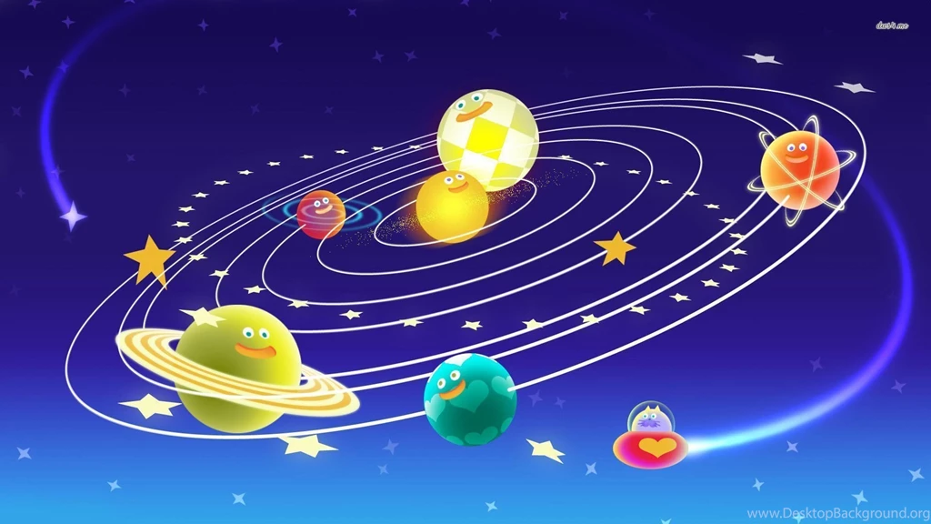 Cute Solar System Wallpapers Digital Art Wallpapers