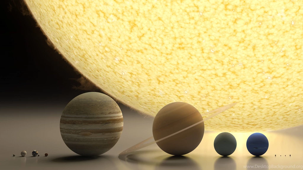 Solar System 3d Comparison Wallpapers