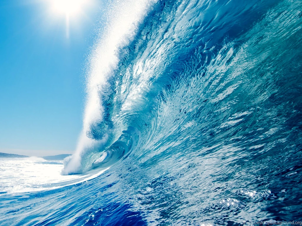 Sea Waves Backgrounds Wallpapers