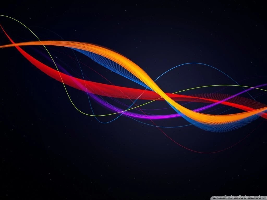 Colorful Waves HD Desktop Wallpapers : High Definition : Fullscreen ...