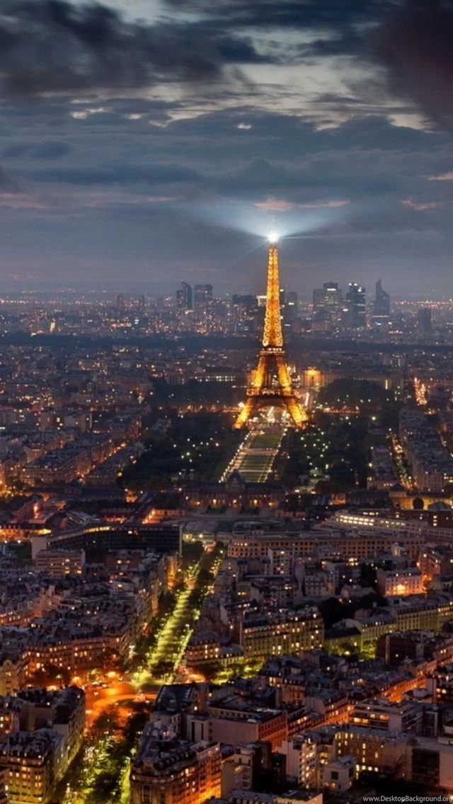 640x1136 Paris Night Cityscape Iphone 5 Wallpapers