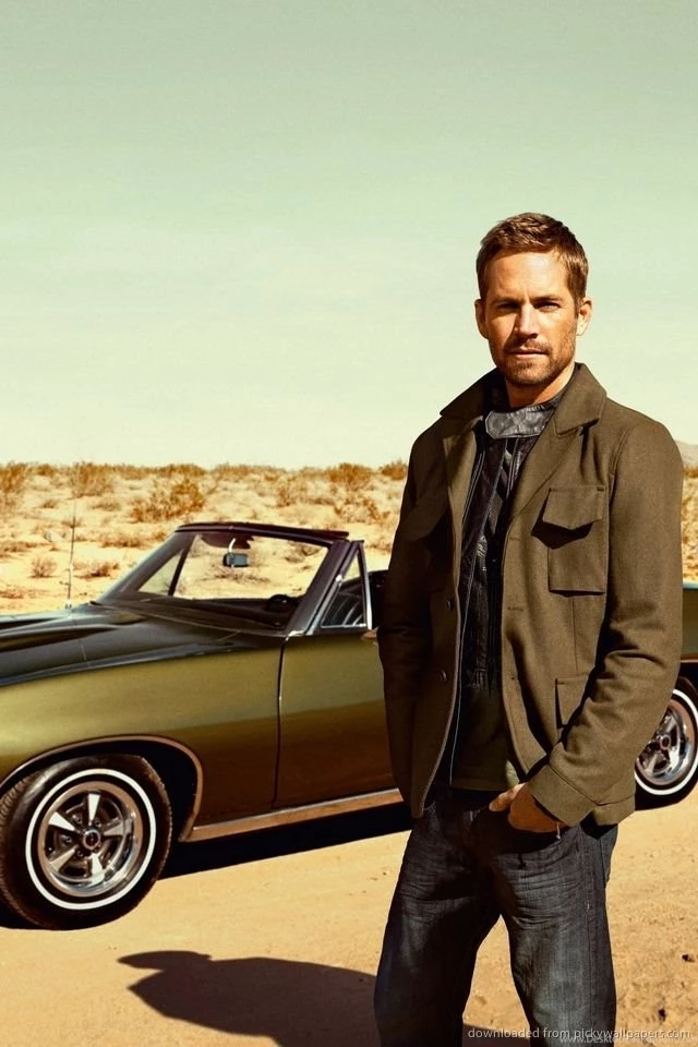 Download Paul Walker Pontiac GTO Wallpapers For iPhone 4