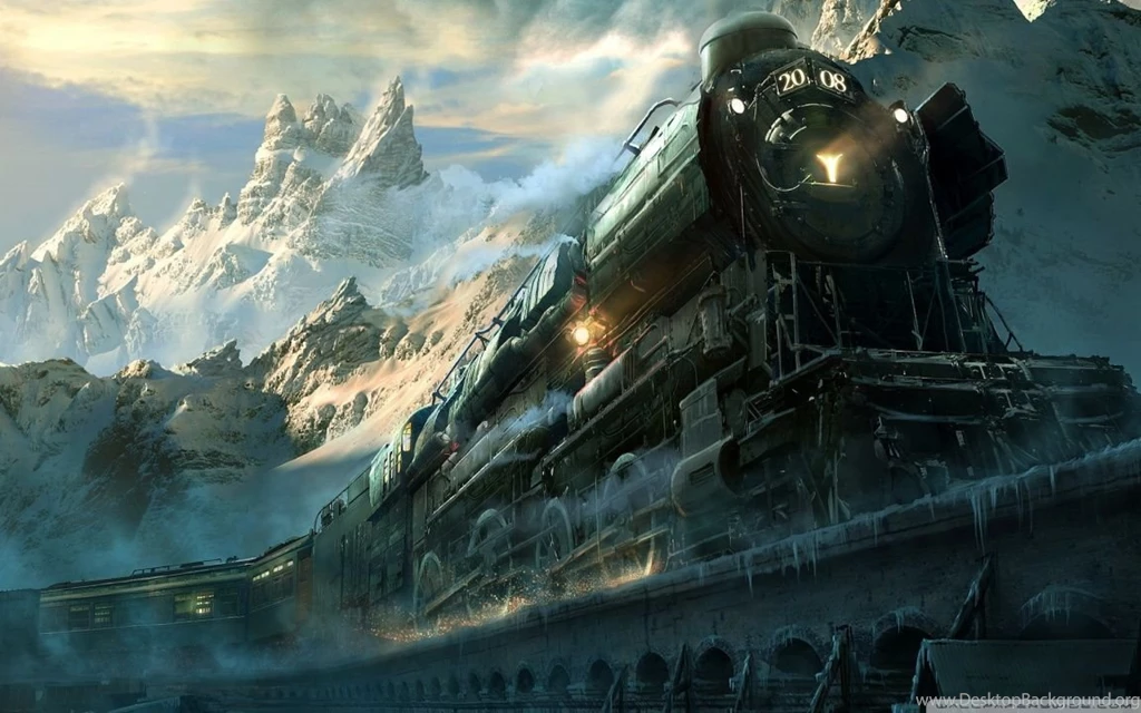 Train Travel Fantasy HD Desktop Wallpapers : Widescreen