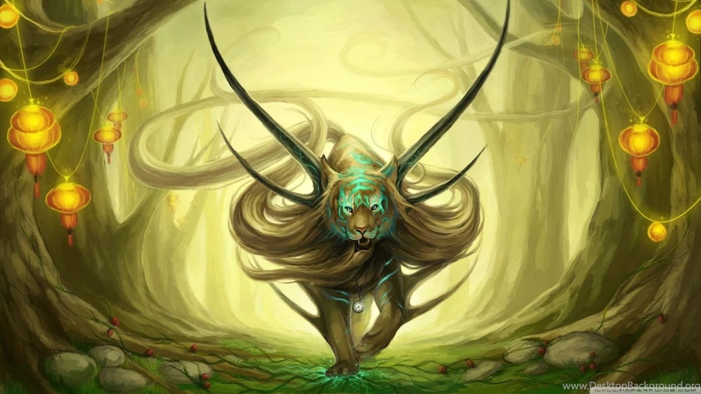 Fantasy Tiger HD Desktop Wallpapers : Widescreen : High Definition ...