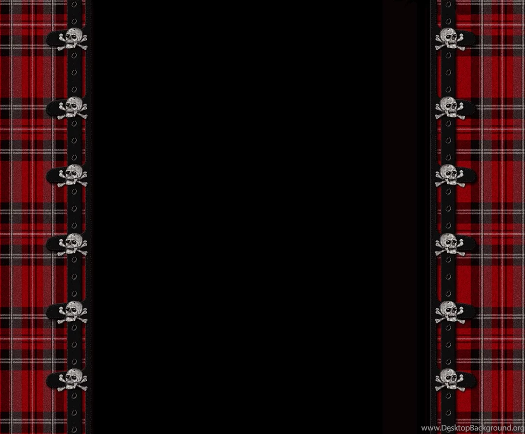 Skull Red Black Checks Wallpaper Backgrounds Picture And Layout ...