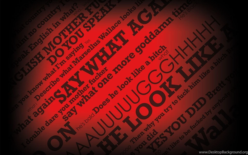 Download Dirty Words With Black Red Backgrounds Gaming Wallpapers ...