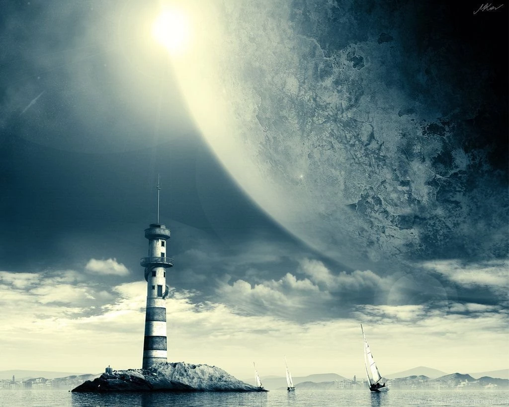 Space Lighthouse Wallpapers By FISHBOT1337 On DeviantArt