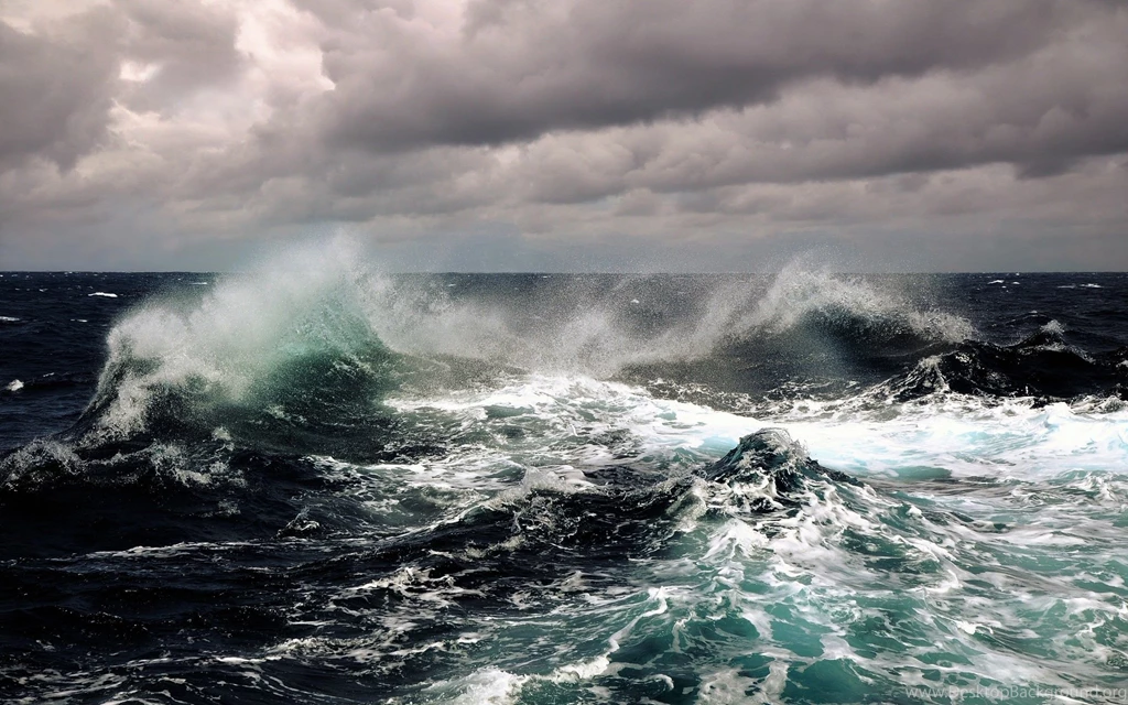 Waves Storm Seascapes Wallpapers