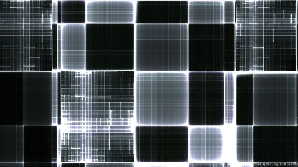 Black And White Grid Abstract Wallpapers