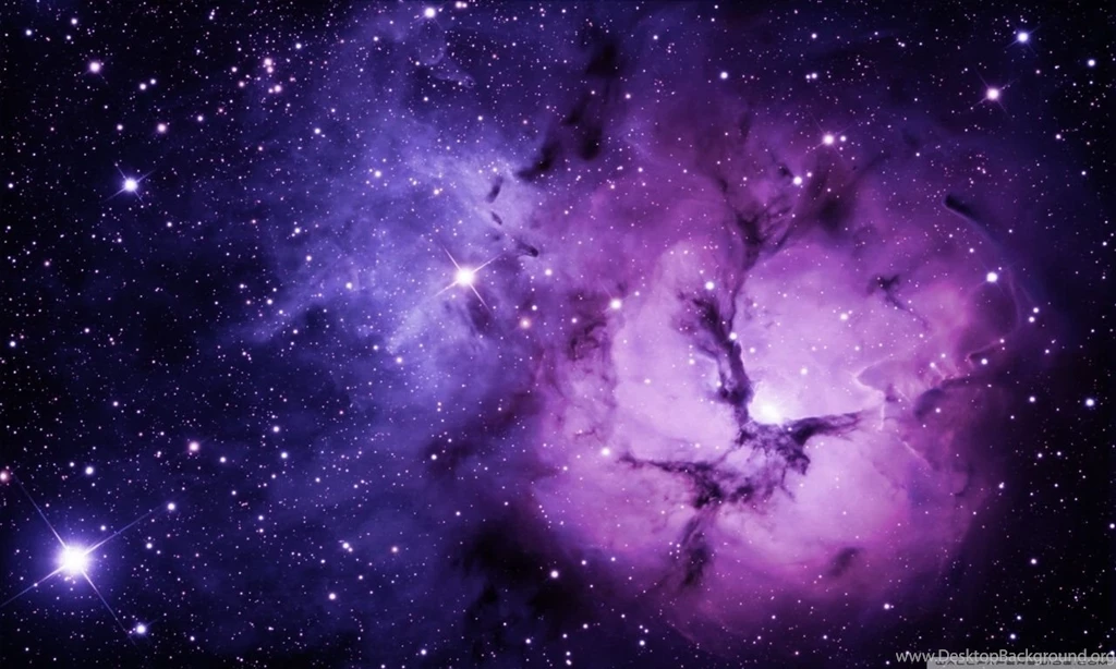 Purple Nebula HD Desktop Wallpapers : High Definition : Fullscreen ...