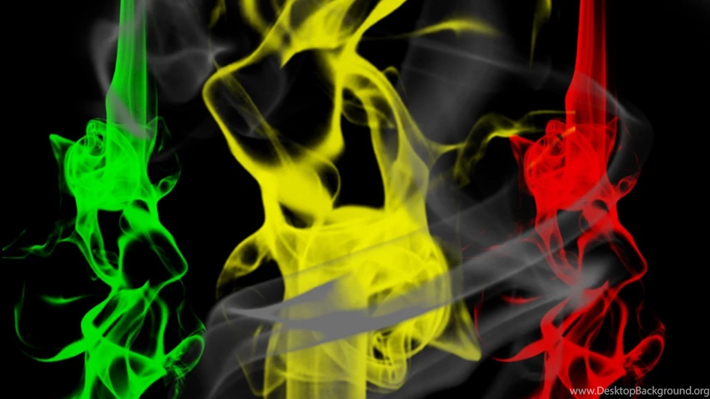 Colorful Weed Smoke Backgrounds