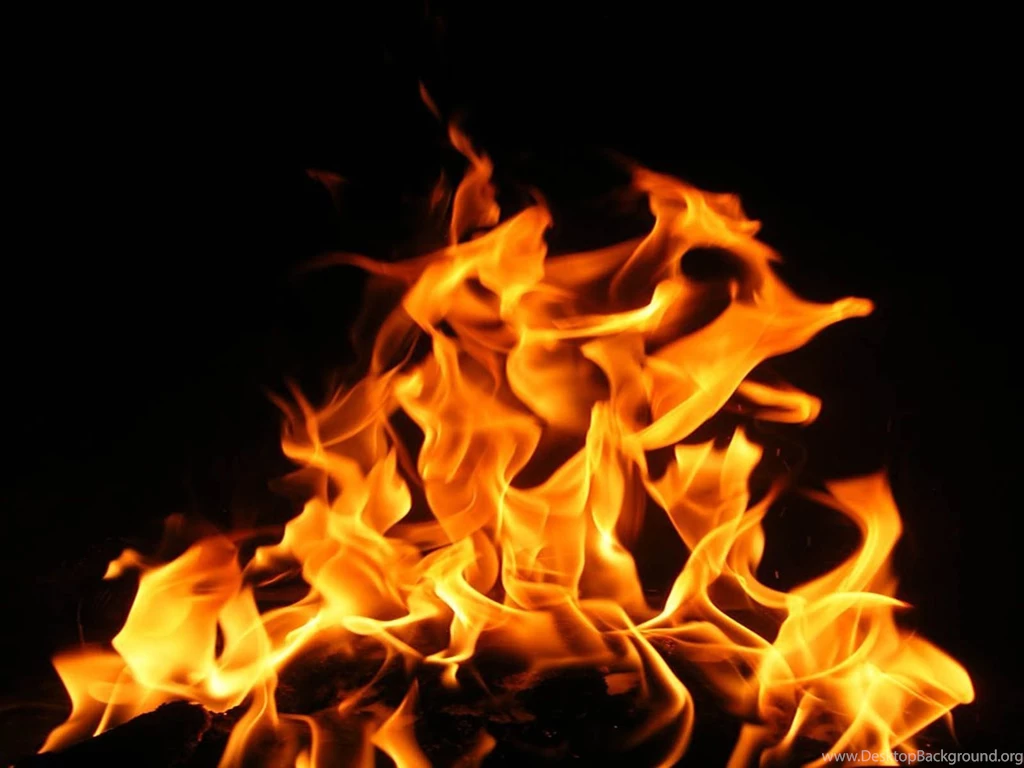 Yellow Orange Fire Flame
