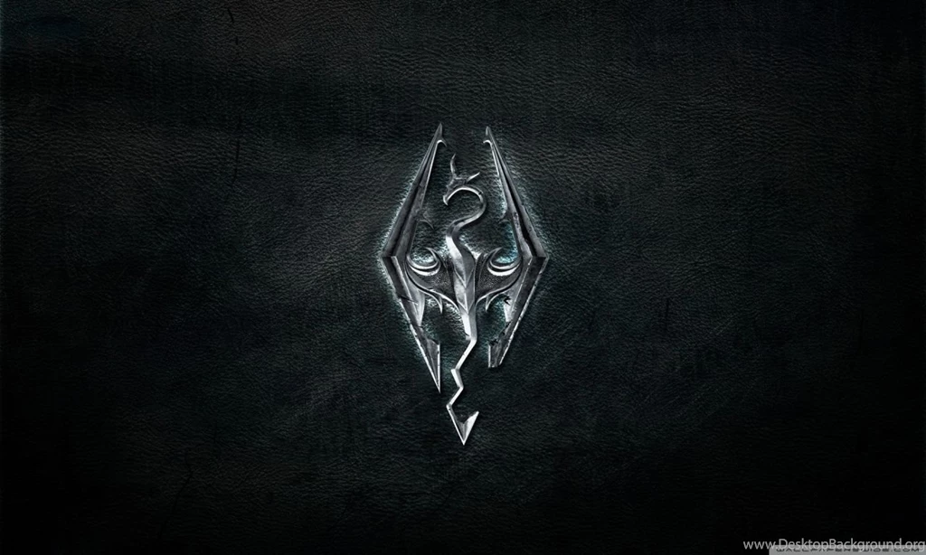 Skyrim Logo HD Desktop Wallpapers : High Definition : Fullscreen ...