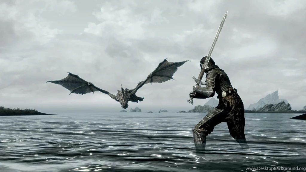 Skyrim Dragon HD Wallpapers