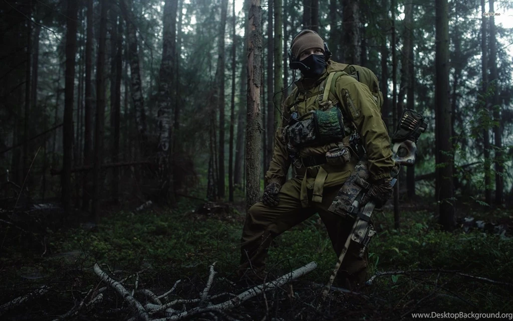Soldier In The Forest Wallpapers Photography Wallpapers