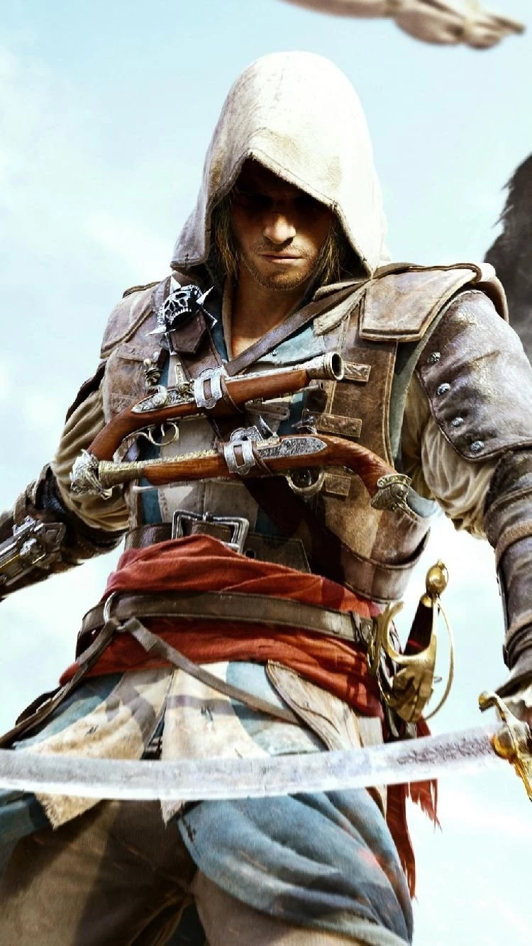 iPhone Wallpapers Assassin Creed 4 With The Black Flag My HD ...