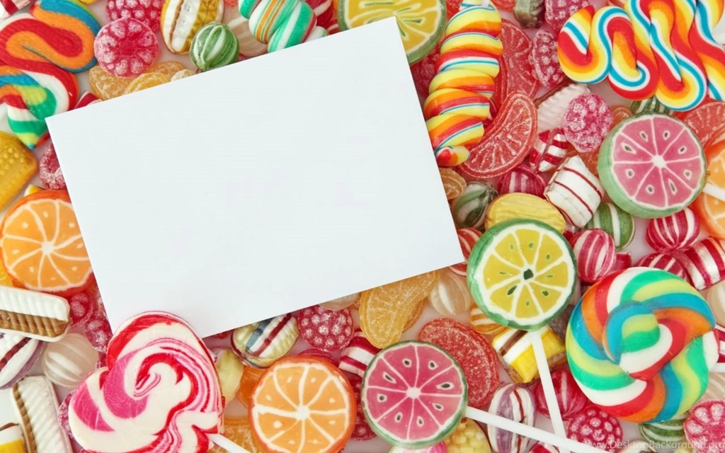 Download Wallpapers 1280x800 Card, Heap, Candy 1280x800 HD Backgrounds