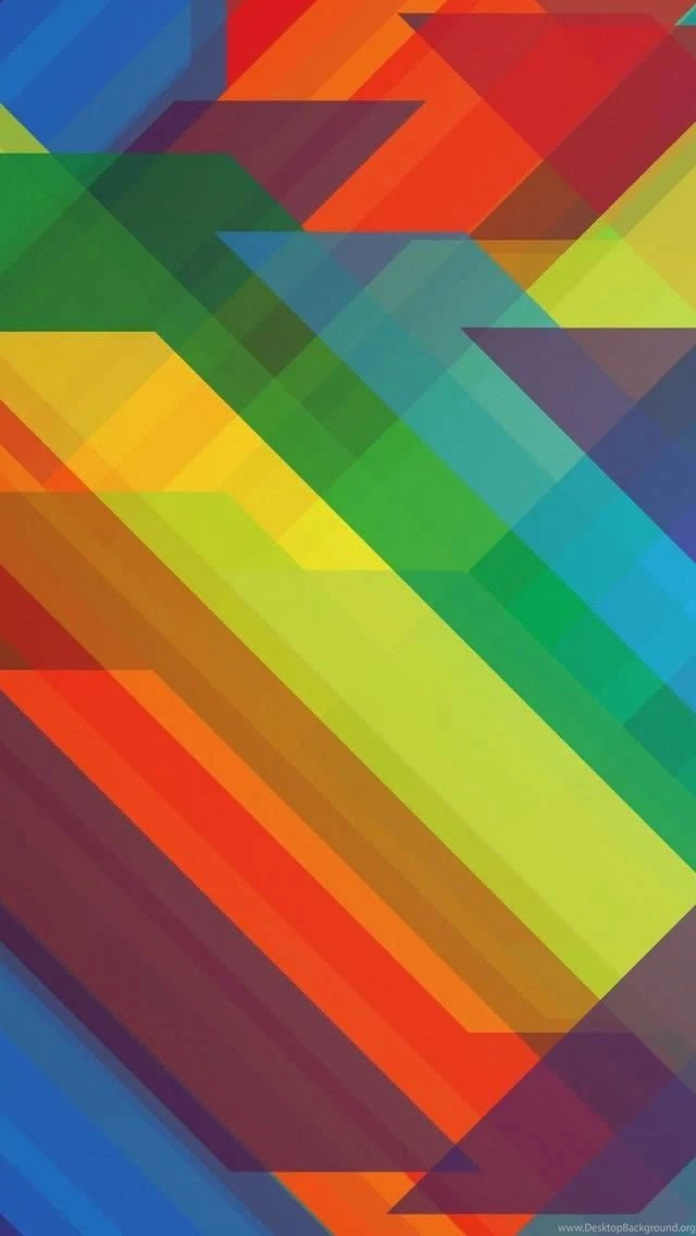 Multicolored Polygons Abstract iPhone 5s Wallpapers Download ...