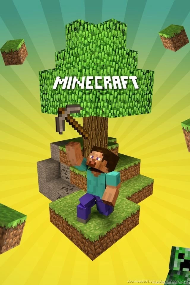 Download Minecraft Bender Wallpapers For iPhone 4