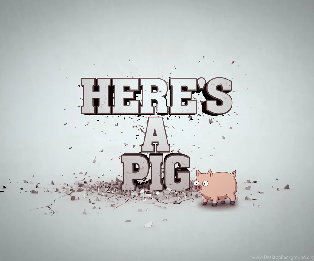 Here's A Pig Wallpapers By SarasDVS On Newgrounds