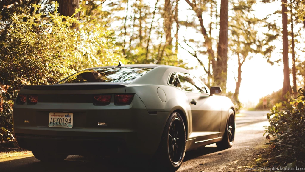 Download Wallpapers 3840x2160 Bokeh, Chevrolet, Camaro, Matte ...