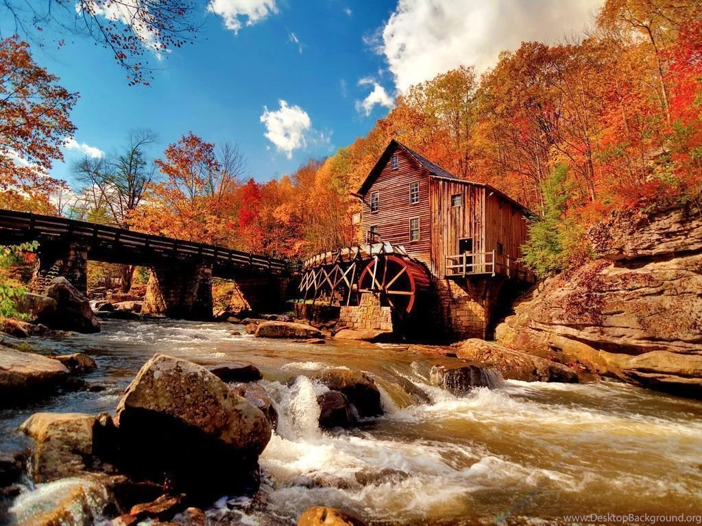 Fall Pictures Blue Sky Wallpapers HD Free Wallpapers Page