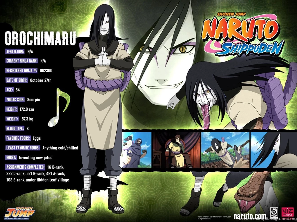 Download Description Orochimaru Naruto Shippuden Wallpapers ...