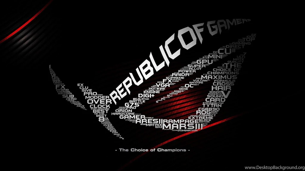 ASUS Computer Rog Gamer Republic Gaming Wallpapers