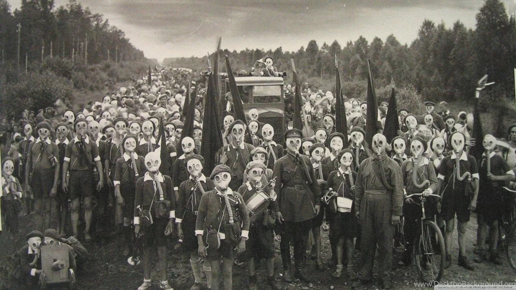 Gas Mask Art HD Desktop Wallpapers : High Definition : Mobile