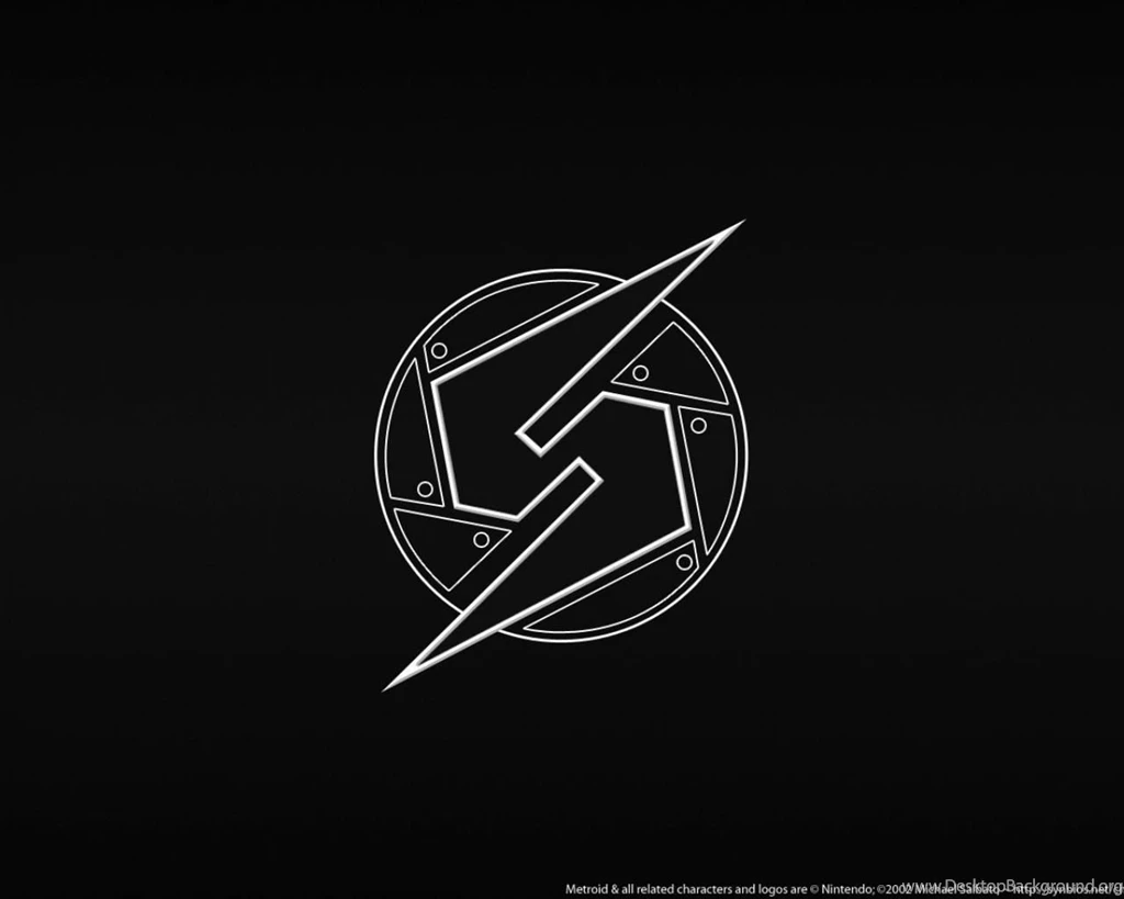 Metroid Logo Black Backgrounds HD Wallpapers Wallpapers (