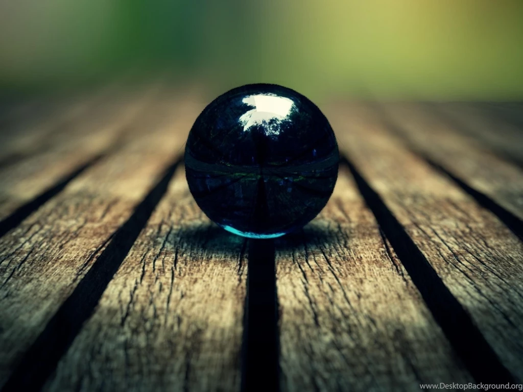 Blue Nature Wood Balls Focus Globes Deck Marble Globe Wallpapers ...