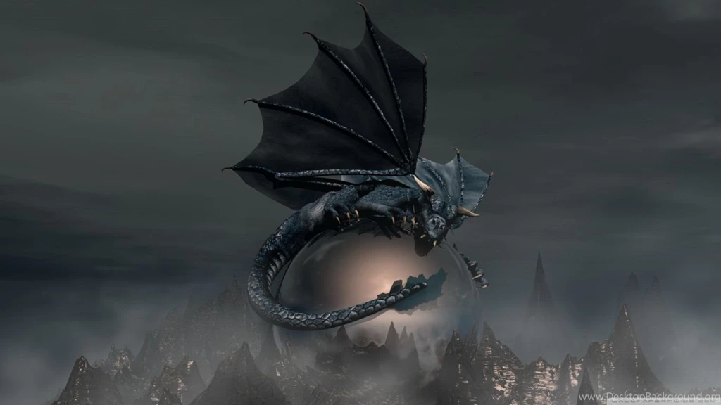 Black Dragon HD Desktop Wallpapers : Widescreen : High Definition ...