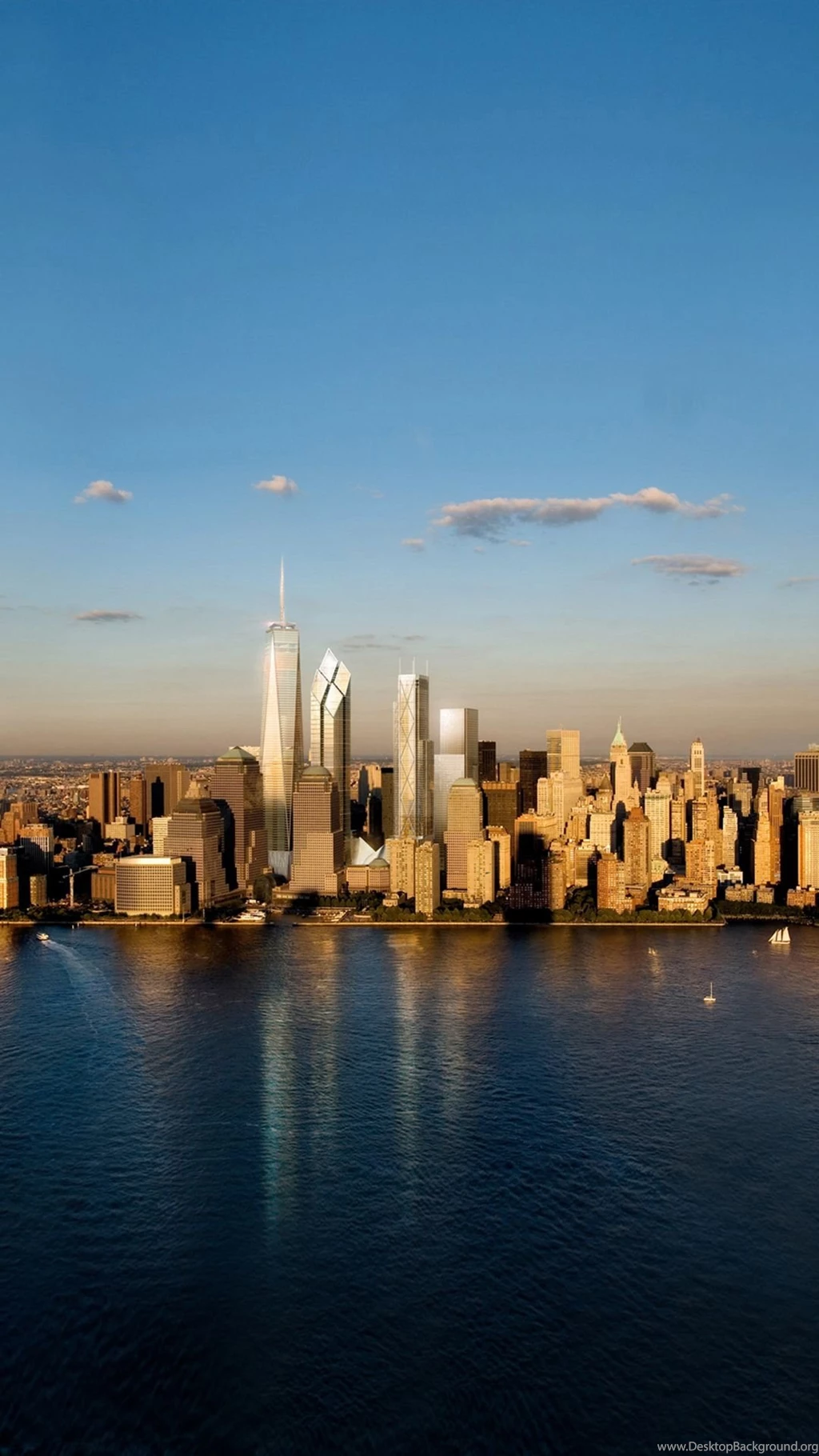 New York Building At Dusk iPhone 6 Wallpapers Download