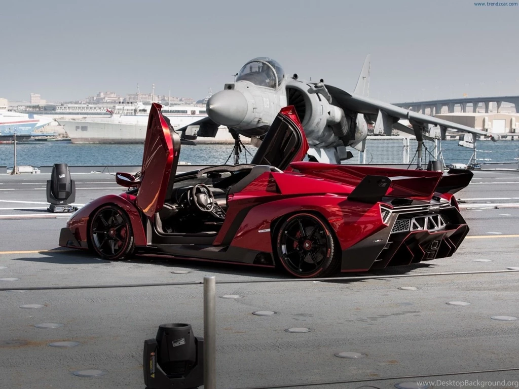 Red rear lamborghini veneno 2014 roadster lamborghini veneno red ...