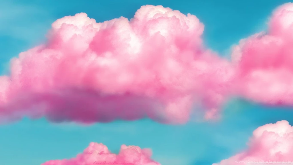 Pink Fluffy Clouds HD Desktop Wallpapers : Widescreen : High ...
