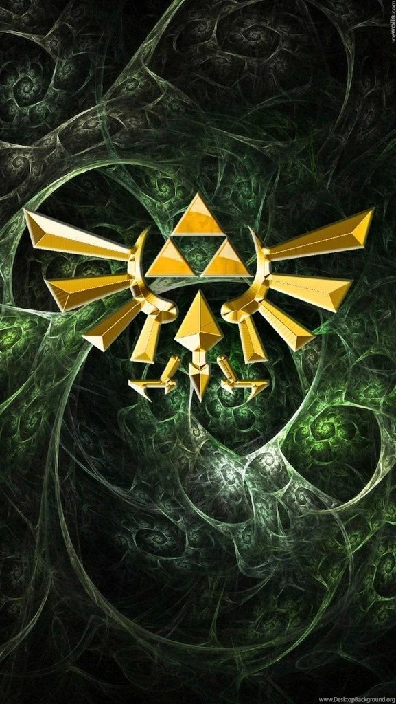 iPhone 5 Wallpapers Zelda Triangle 2 By APPLERAICING