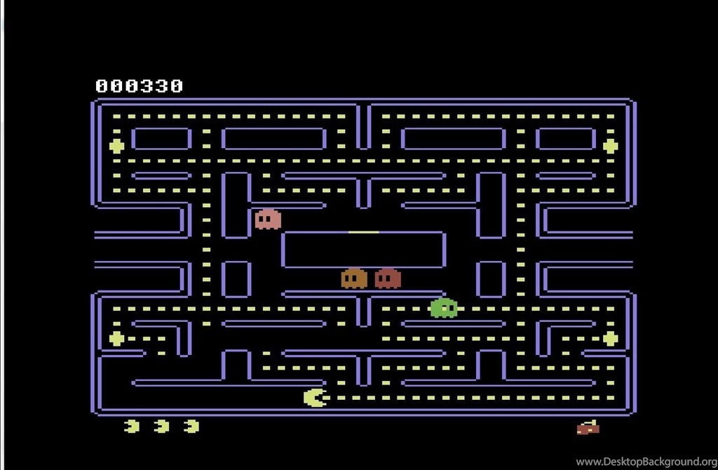 Backgrounds Subtraction For Pac Man