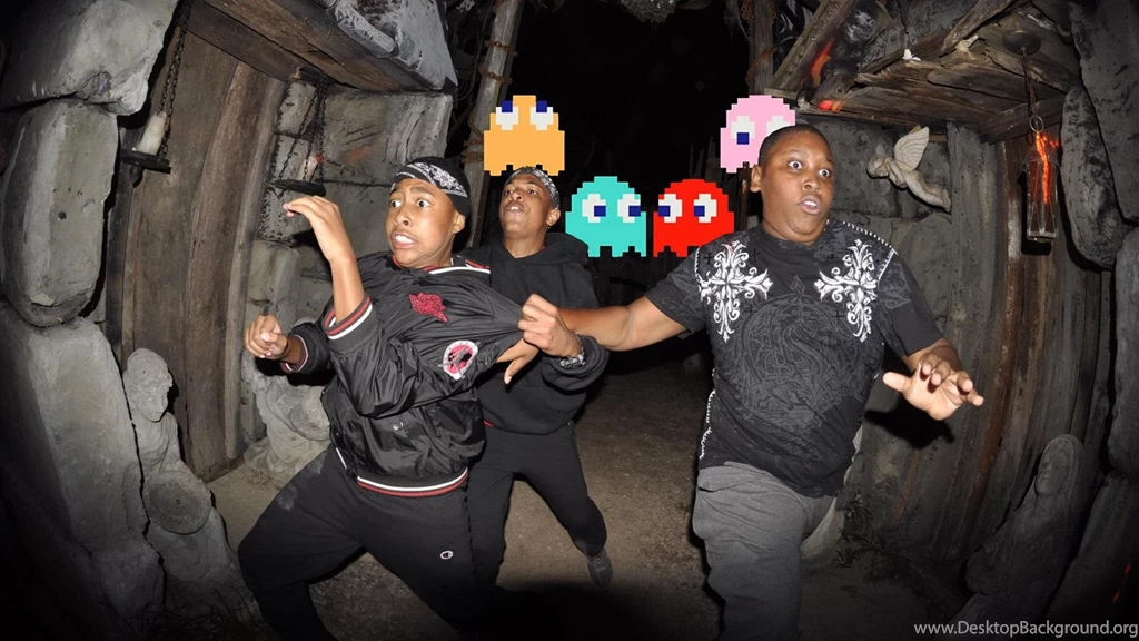 Haunted House Pacman! (background) By TheLittleFatDuck On DeviantArt