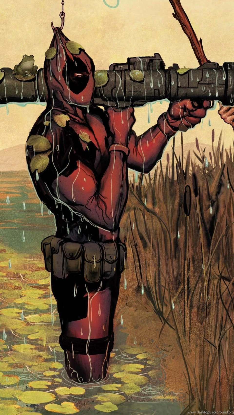 Deadpool iphone wallpaper laser time 6 – Laser Time
